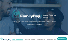 Tablet Screenshot of casafamilyday.org
